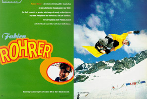 Snowboarder MBM - Fabian Rohrer